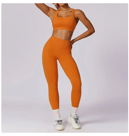 Seamless High Waist Gym Leggings (RoyalVictor)