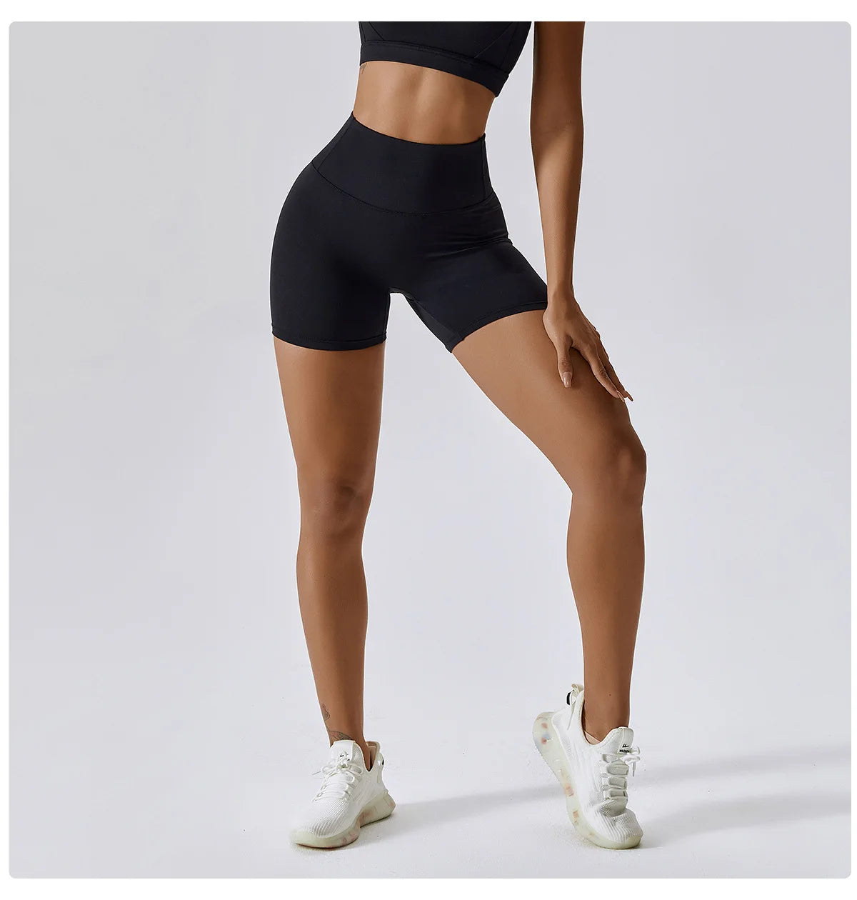 Victorious EnergiBoost High Waist Workout Shorts