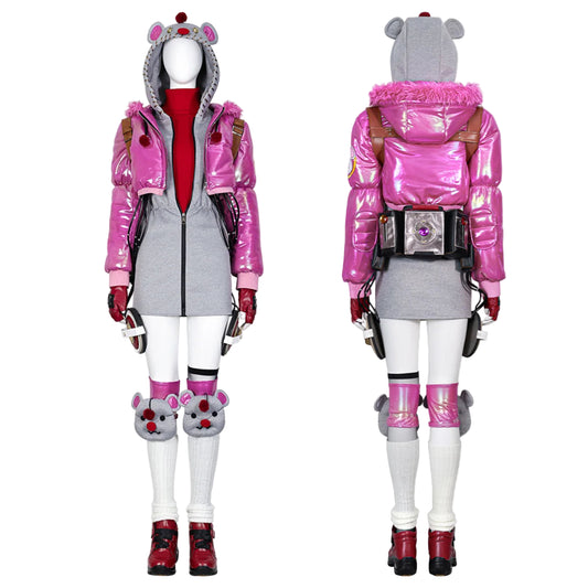 Apex Wattson Cosplay Costume Pink