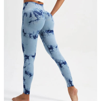 Victorious Galactic Vortex Tie Dye Leggings