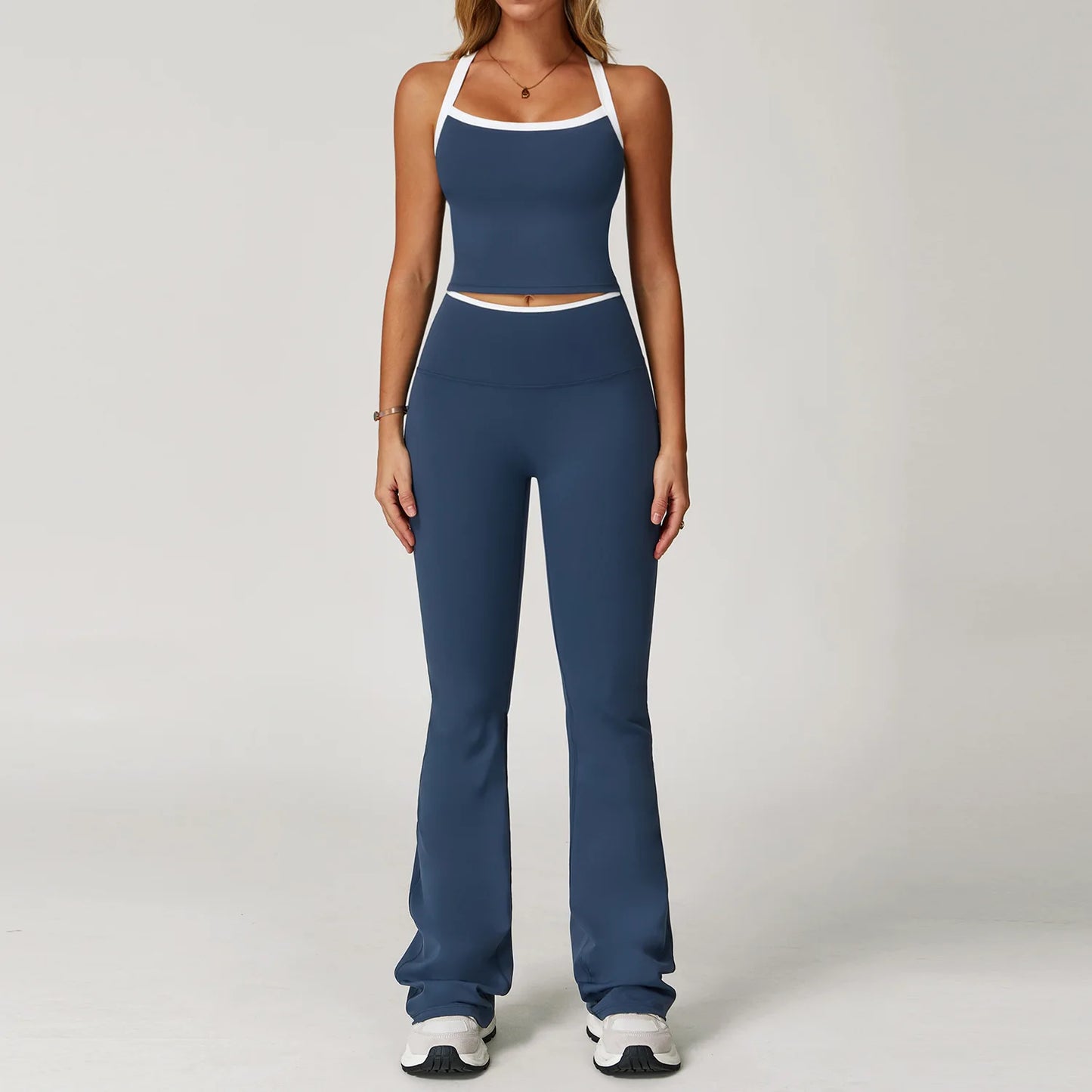 Women Tracksuit 2PCS Yoga Set / Nude Feeling Workout Sets (Victorious Sailor Strength Bra)