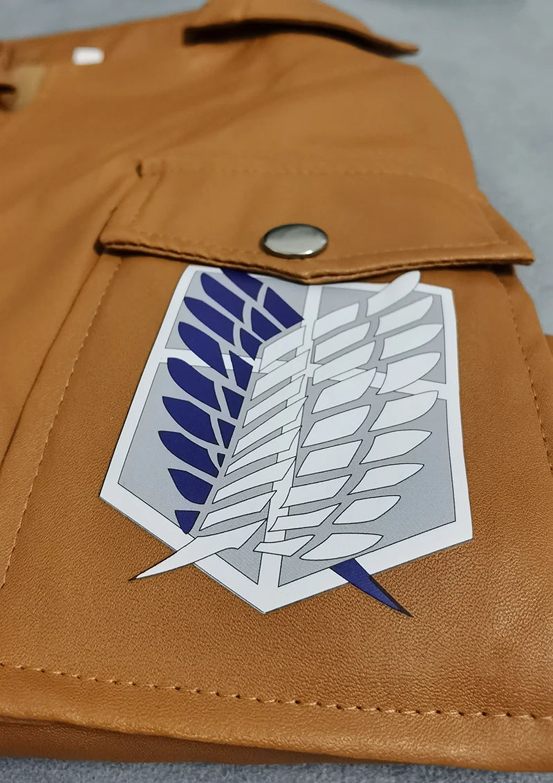 Anime Attack on Titan Leather Jacket