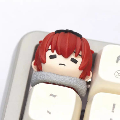 Victorious Frieren: Beyond Journey's End Keycap Resin Keyboard Caps Original Anime Keycaps for Mechanical Keyboard