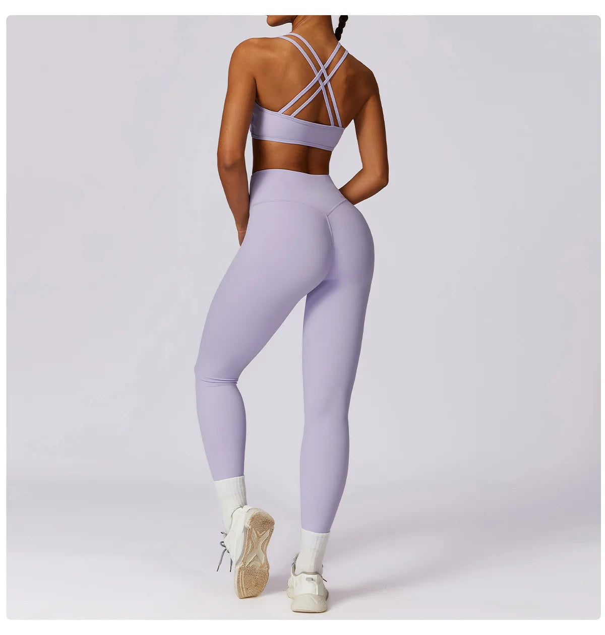 Seamless High Waist Gym Leggings (RoyalVictor)