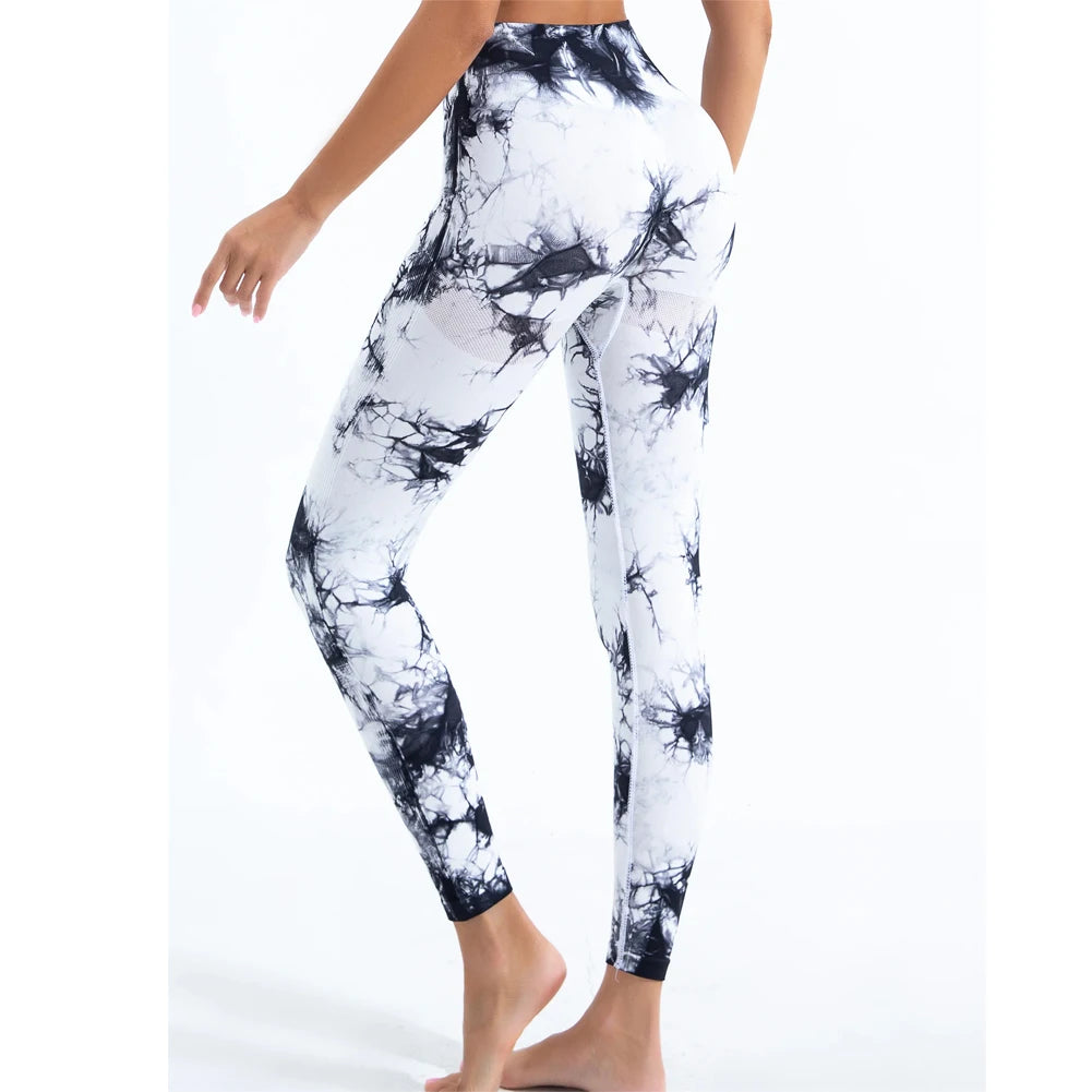 Victorious Romulus Radiance Tie-Dye Seamless Leggings