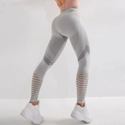 PoseidonFlow Seamless Leggings – High-Waist, Breathable Women’s Workout Tights by Victorious