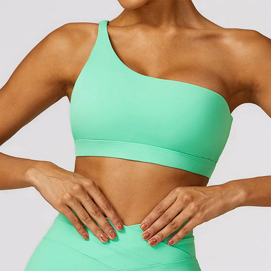 Victorious Legacy One-Shoulder Sports Bra