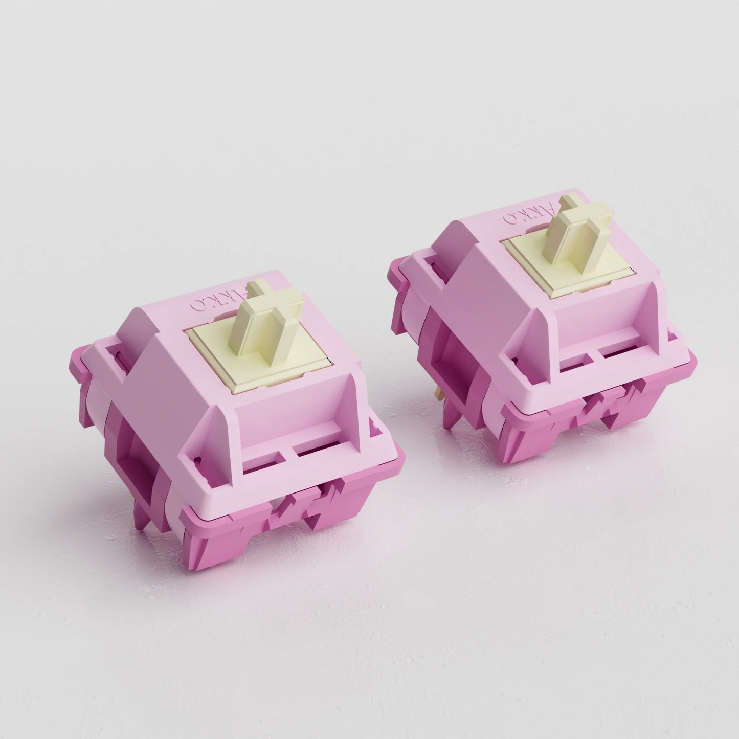 Victorious Akko V3 Creamy Purple Pro Switch 5-pin 30gf Tactile Switch Compatible with MX Mechanical Keyboard (45 pcs)