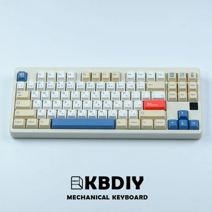 Victorious GMK Soymilk Keycap 135 Keys PBT Japanese Korean Keycap ISO Enter Cherry Profile for GMK67 K500 Gaming Mechanical Keyboard