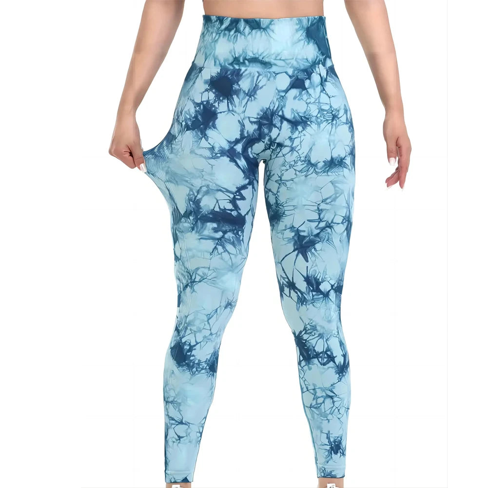 Victorious Romulus Radiance Tie-Dye Seamless Leggings