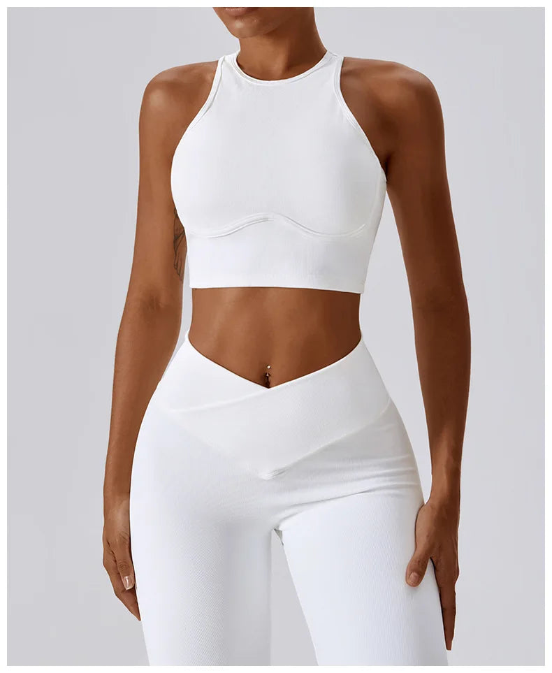 Victorious Frontier Ribbed Crop Top