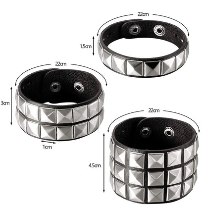 Gothic Spike Bracelet Punk Rock Accessories