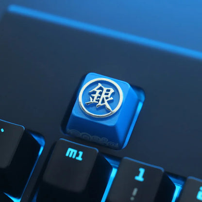 Victorious Keystone Artisan Keycap for Mechanical Keyboard Question Mark Anime Theme / Zinc Aluminum Alloy Metal