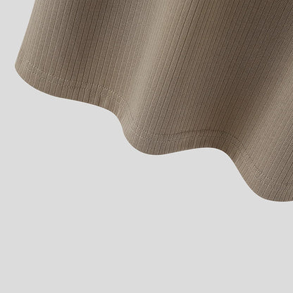 Turtleneck Combat Ribbed Tank Top / Unisex