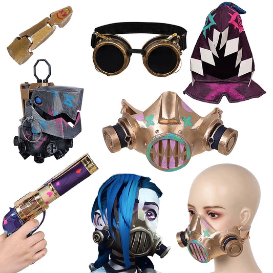 Jinx Arcane Props for Cosplay