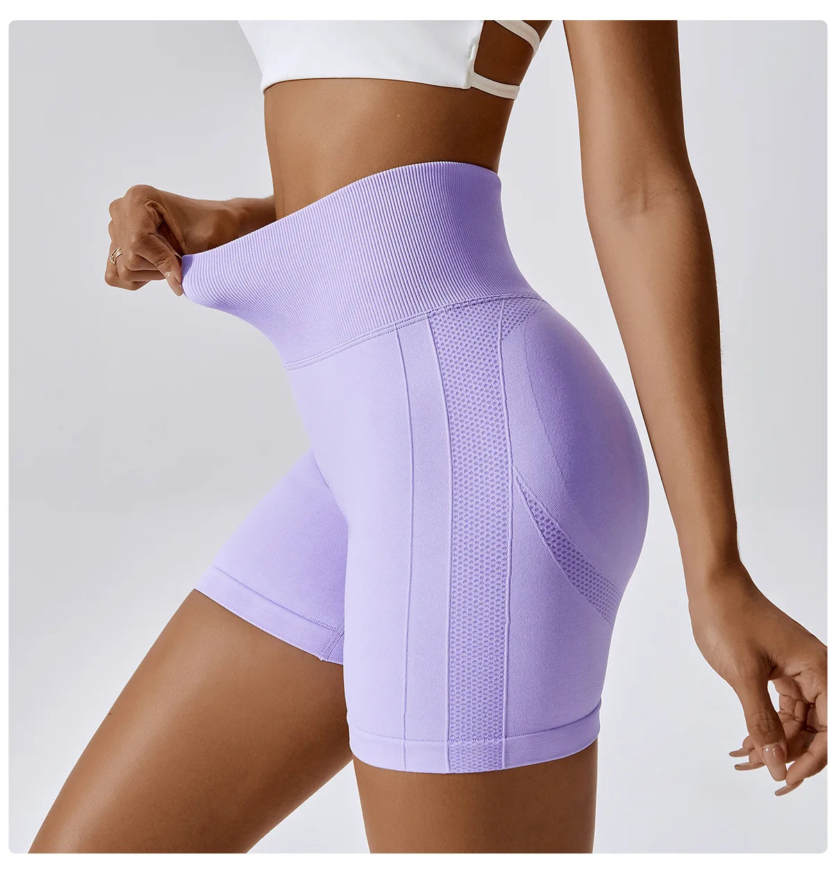 Victorious Strength Seamless High-waits Contour Shorts