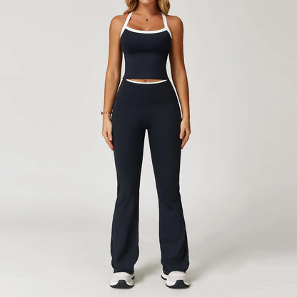 Women Tracksuit 2PCS Yoga Set / Nude Feeling Workout Sets (Victorious Sailor Strength Bra)