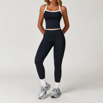 Women Tracksuit 2PCS Yoga Set / Nude Feeling Workout Sets (Victorious Sailor Strength Bra)