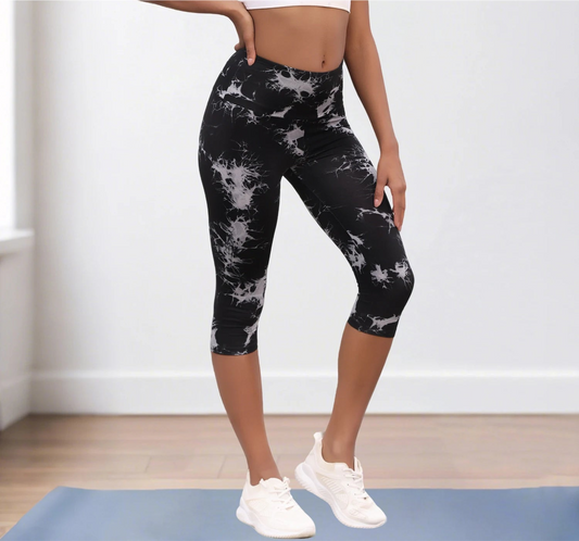 High Waisted Tie Dye Leggings Women(Victorious NexaLift Leggings)