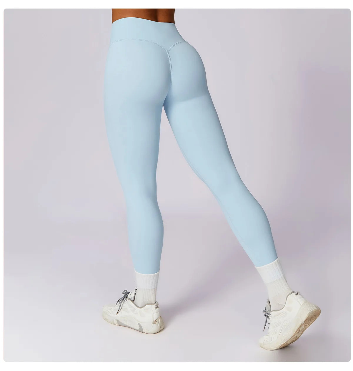 Seamless High Waist Gym Leggings (RoyalVictor)