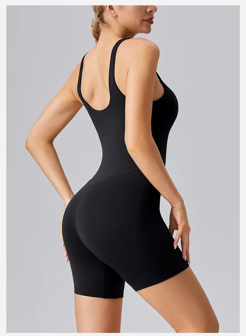 Victorious VeloGlow Backless Sports Bodysuit