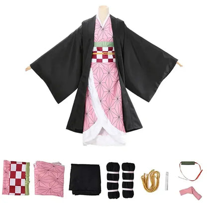 Demon Slayer Cosplay Tanjiro, Nezuko, Shinobu, Zenitsu
