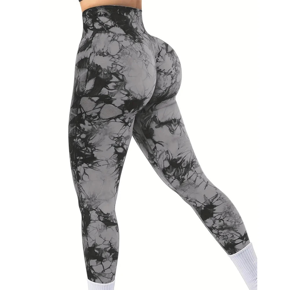 Victorious Romulus Radiance Tie-Dye Seamless Leggings