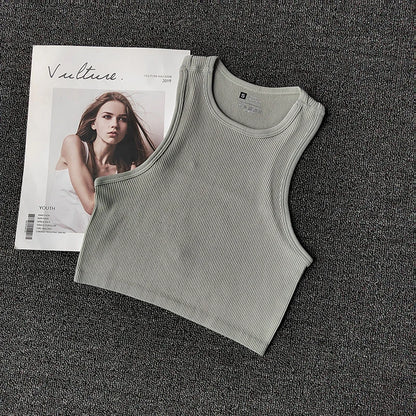 Summer Seamless Push Up  Y2k tops Beautiful Sport Sexy Tank Top Mallas Casual Woman Corset Top
