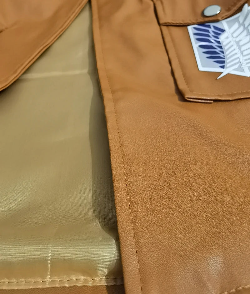 Anime Attack on Titan Leather Jacket