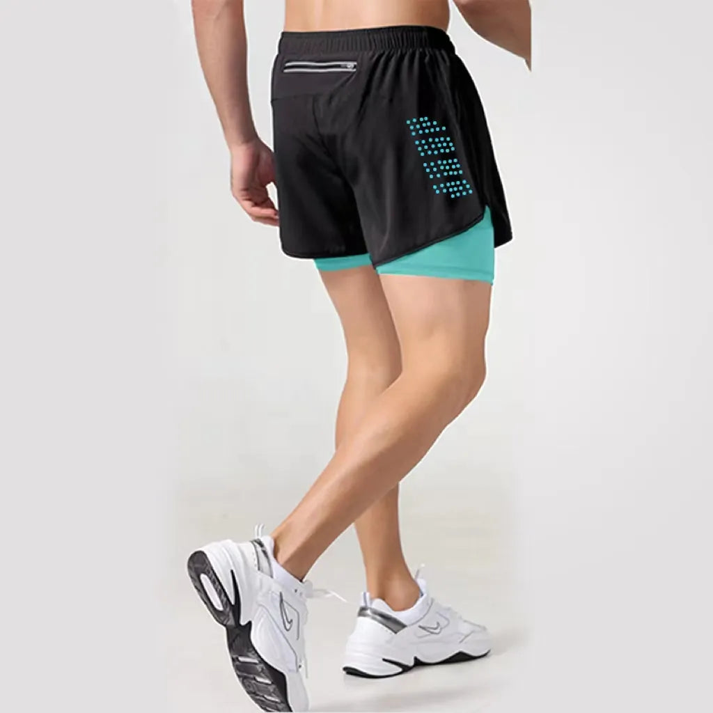 Victorious Trailblazer Double-Layer Training Shorts