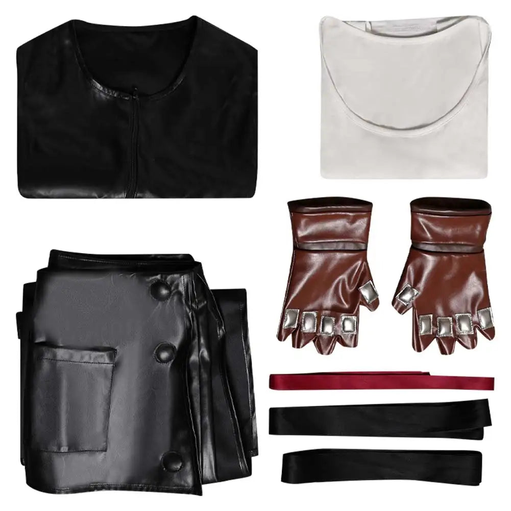 Tifa Lockhart Black Dress /Final Cosplay Fantasy VII Cosplay