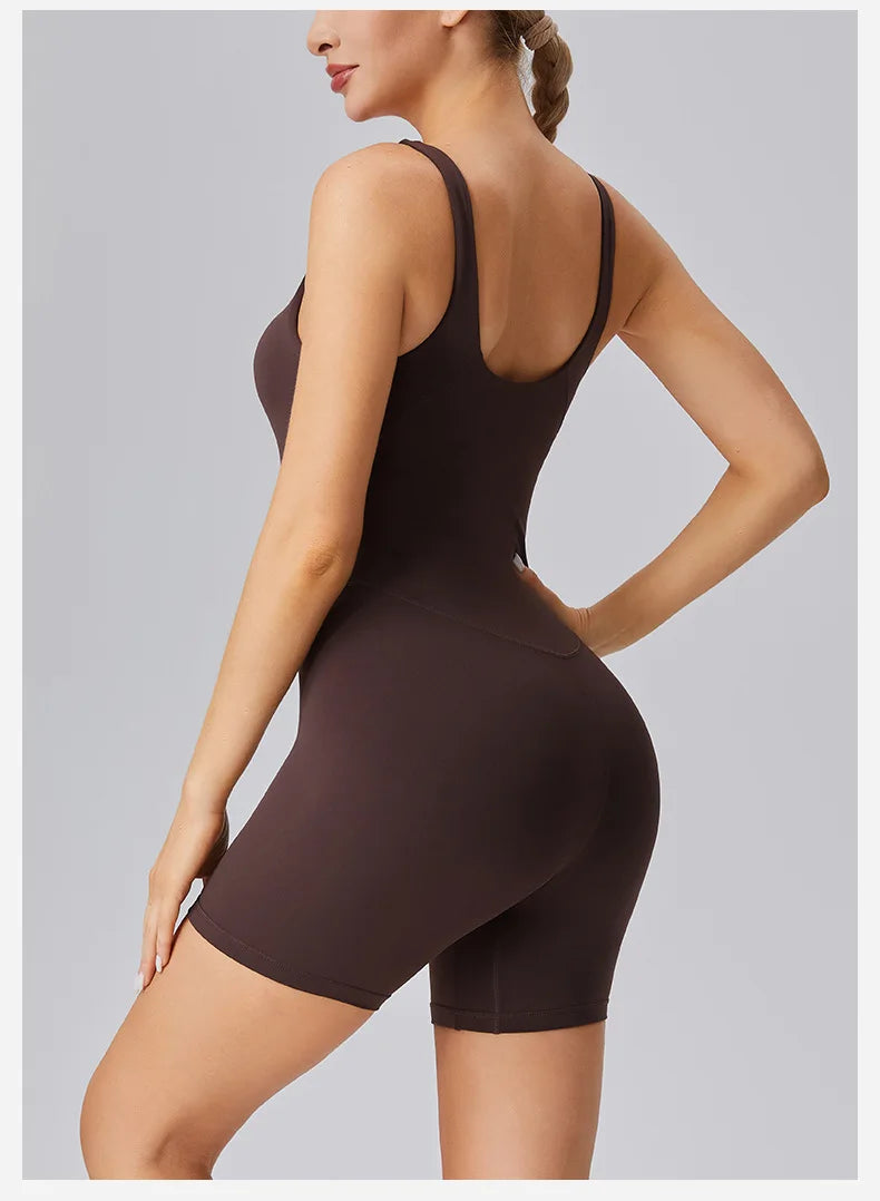 Victorious VeloGlow Backless Sports Bodysuit