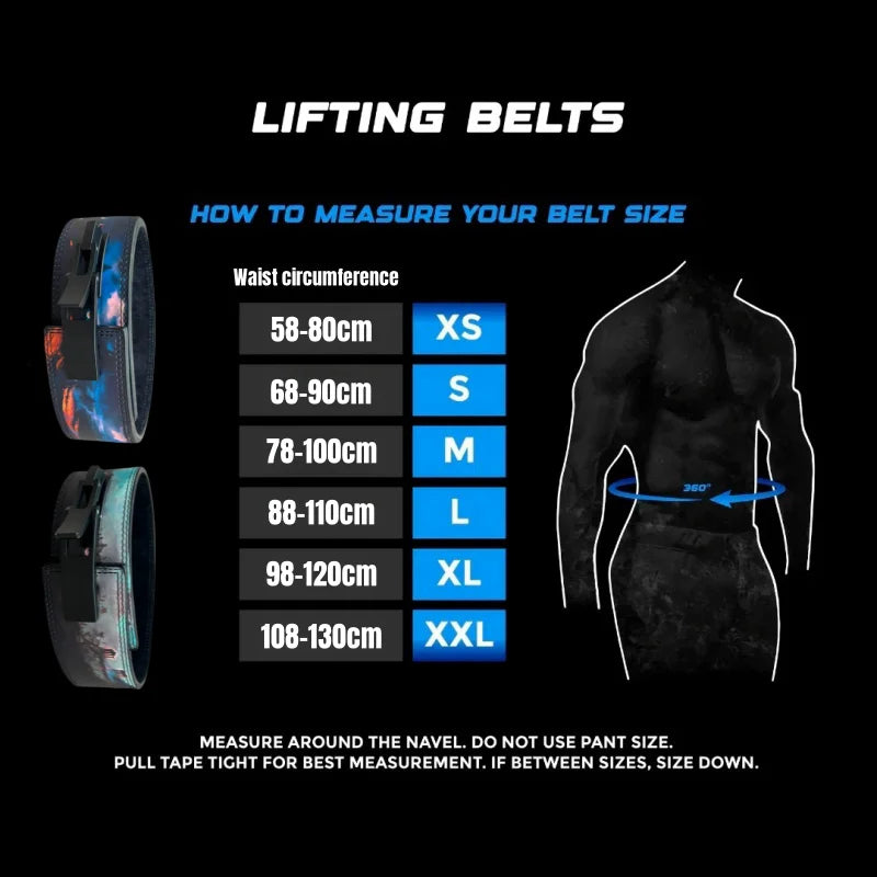 Weight Lifting Lever Belt Spartan & Skull Island