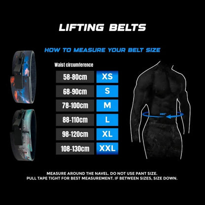 Weight Lifting Lever Belt Spartan & Skull Island