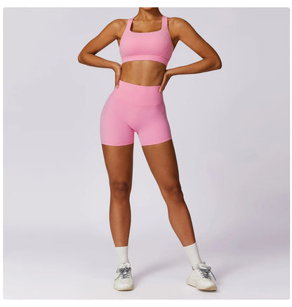 Victorious EnergiBoost High Waist Workout Shorts