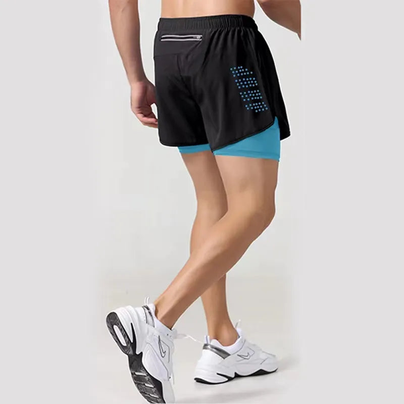 Victorious Trailblazer Double-Layer Training Shorts