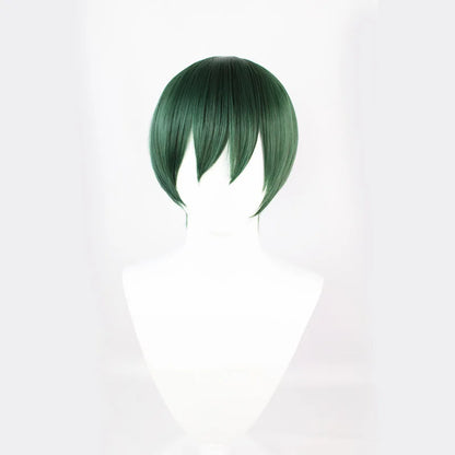 Maki Zenin Jujutsu Kaisen Cosplay Blue/ Short Hair