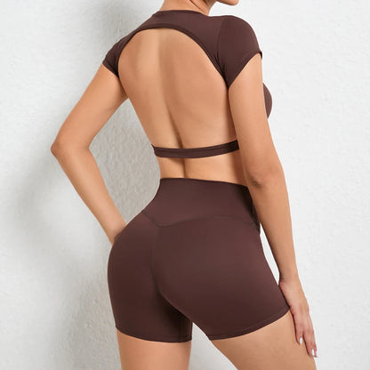 Victorious Phantom Stretch Backless Sports Set (2 pc)