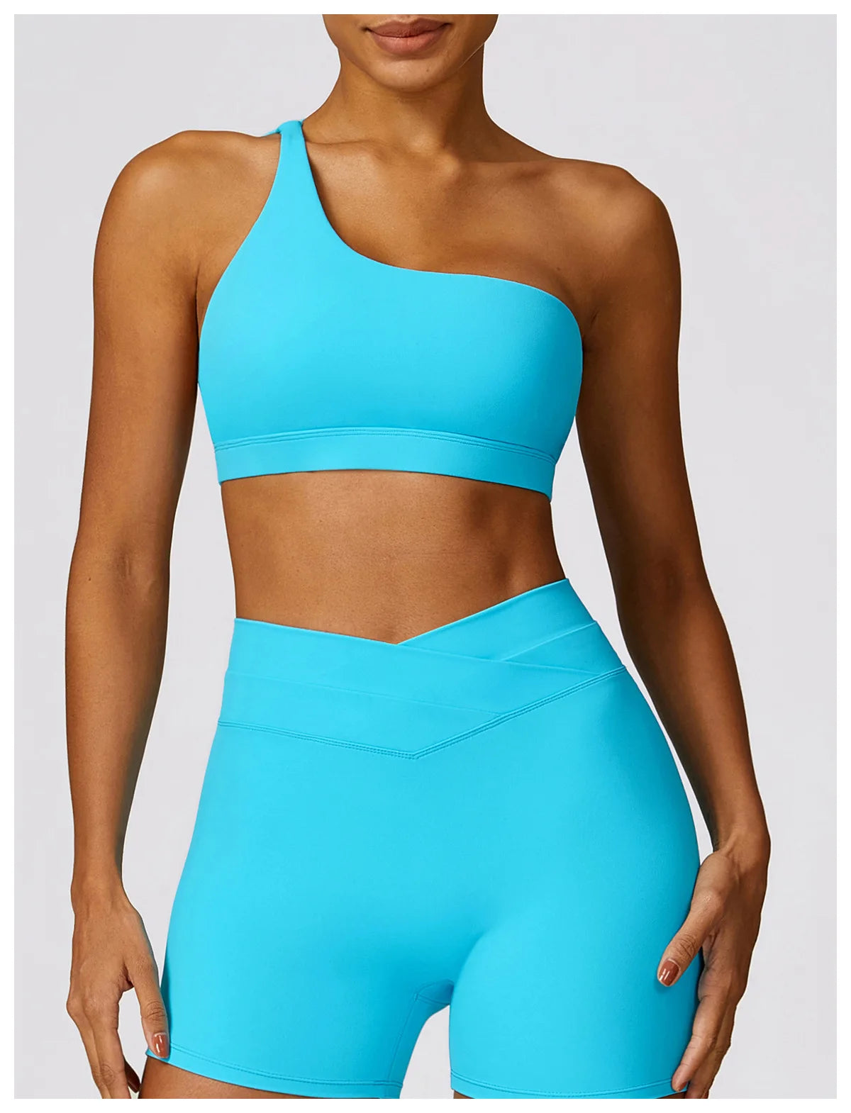 Victorious Legacy One-Shoulder Sports Bra