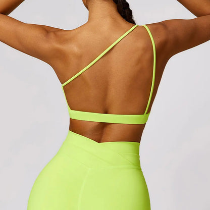 Victorious Legacy One-Shoulder Sports Bra