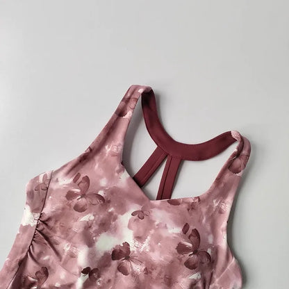 Pattern Sports Bra for Women /Gym Yoga Bra