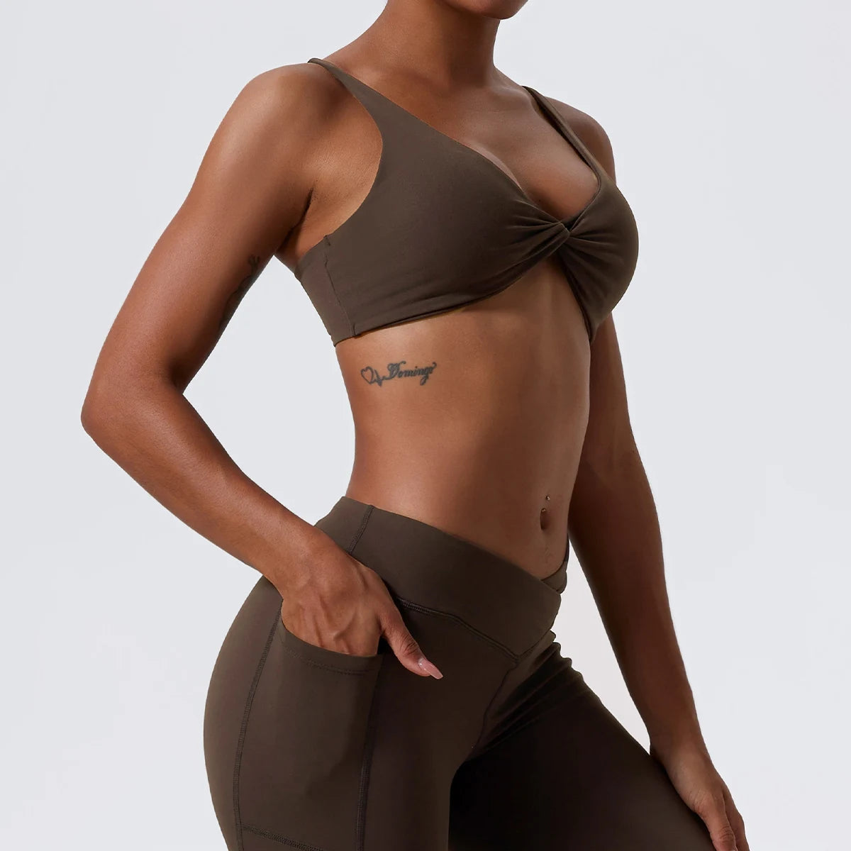 Victorious Shieldmaiden V-cut Sports Bra