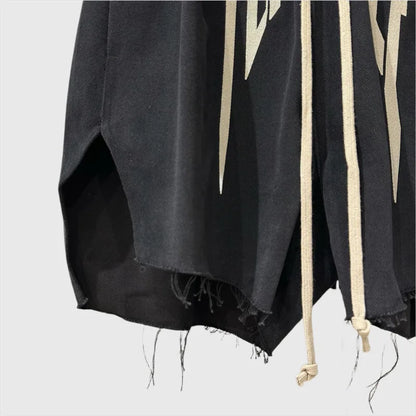 Gothic Grunge Gym Shorts Unisex