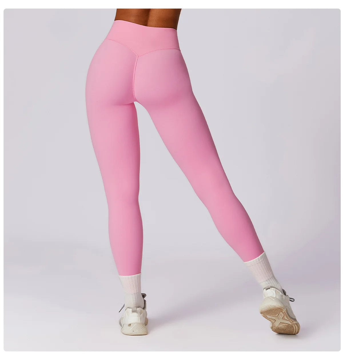 Seamless High Waist Gym Leggings (RoyalVictor)