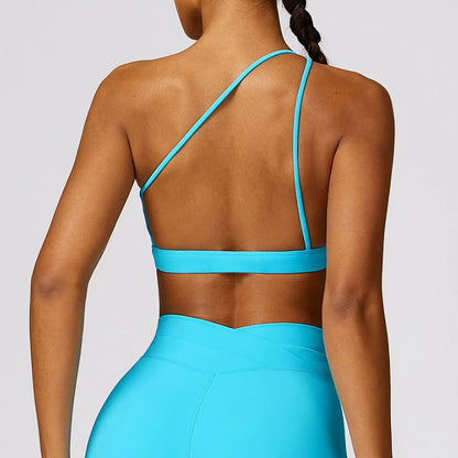 Victorious Legacy One-Shoulder Sports Bra