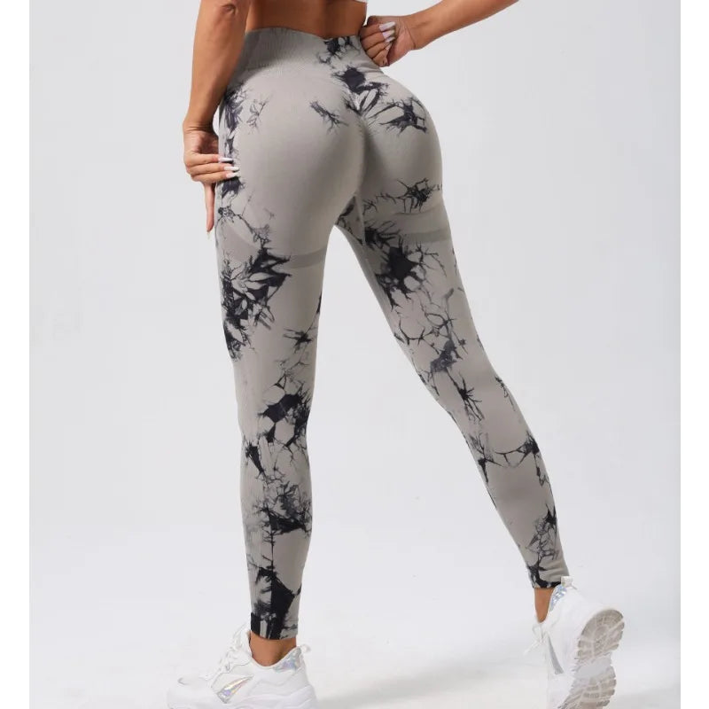 Victorious Galactic Vortex Tie Dye Leggings