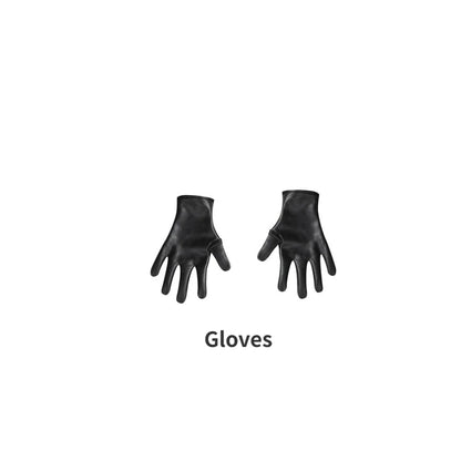 FF7 Sephiroth Cosplay Black/ Fantasy Leather Coat and Accessories