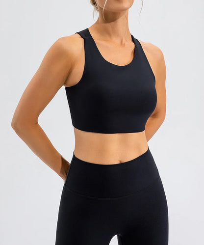 Victorious Zeus's Thunder Open Back Sports Bra