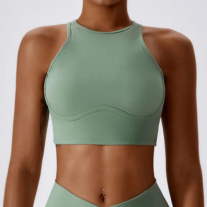 Victorious Frontier Ribbed Crop Top