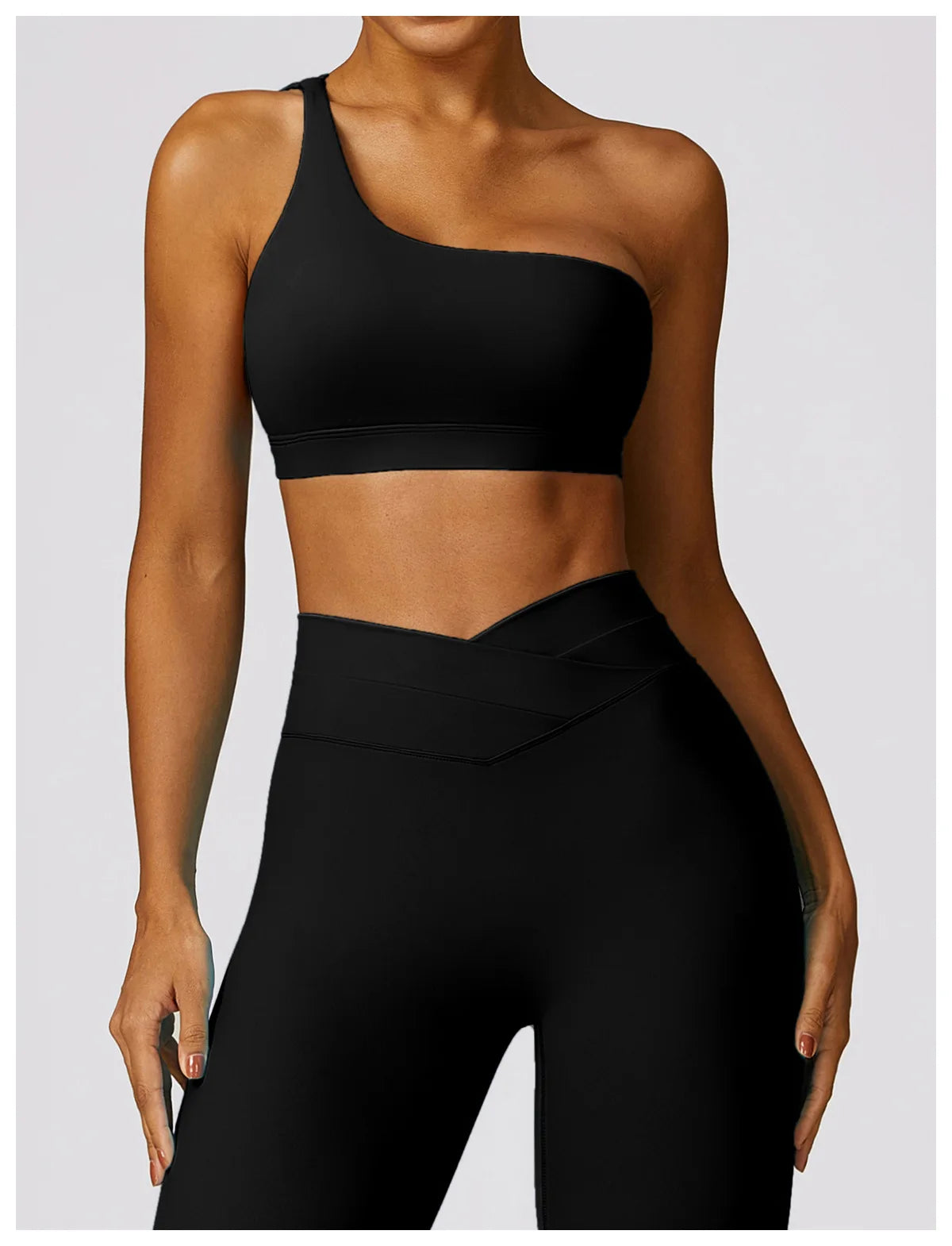 Victorious Legacy One-Shoulder Sports Bra